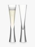 LSA International Moya Champagne Flute, Set of 2