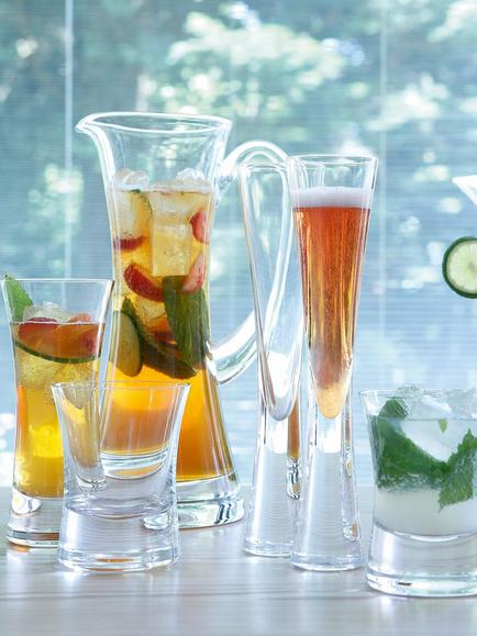 LSA International Moya Glassware, Blush