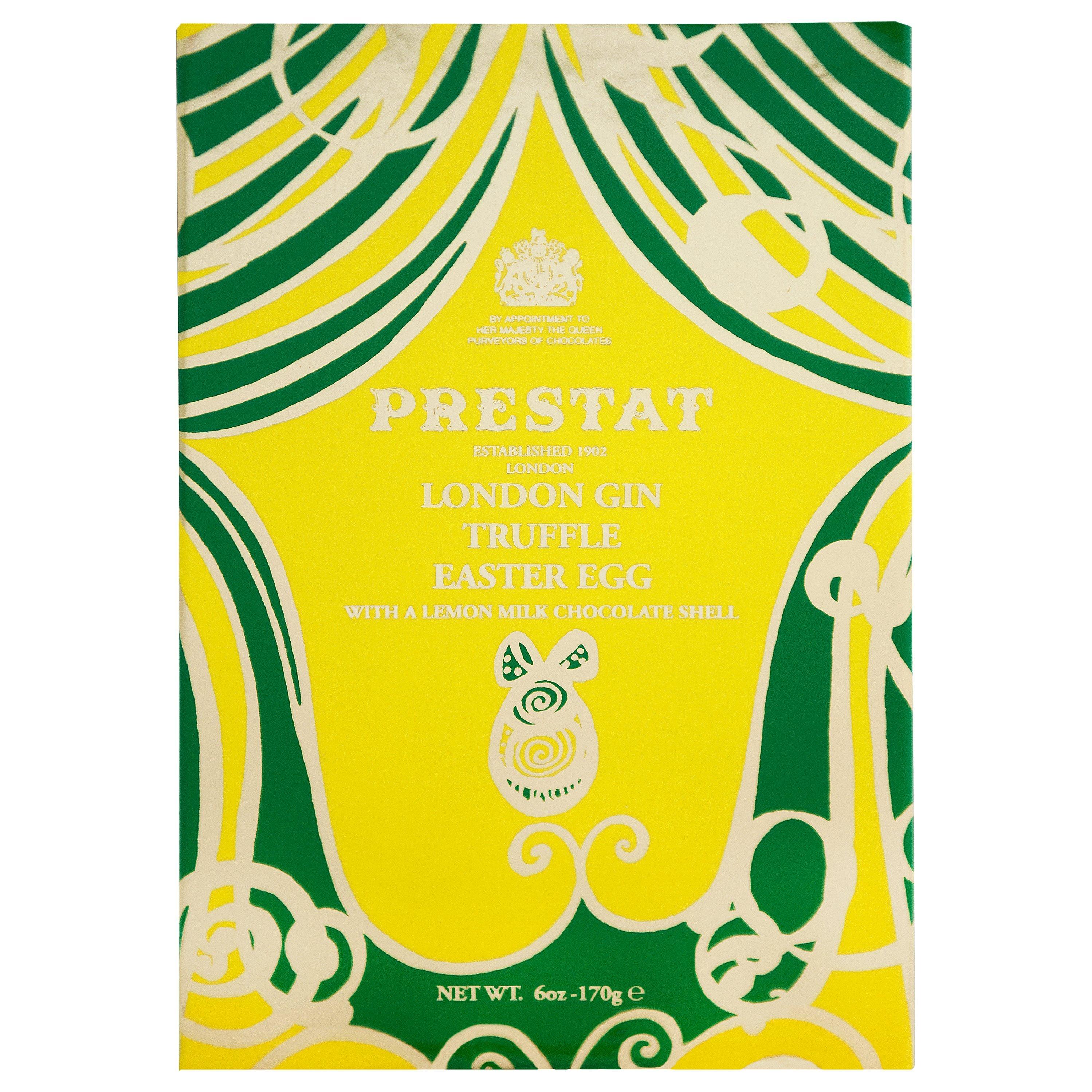 Prestat London Gin and Tonic Truffles Easter Egg, 170g