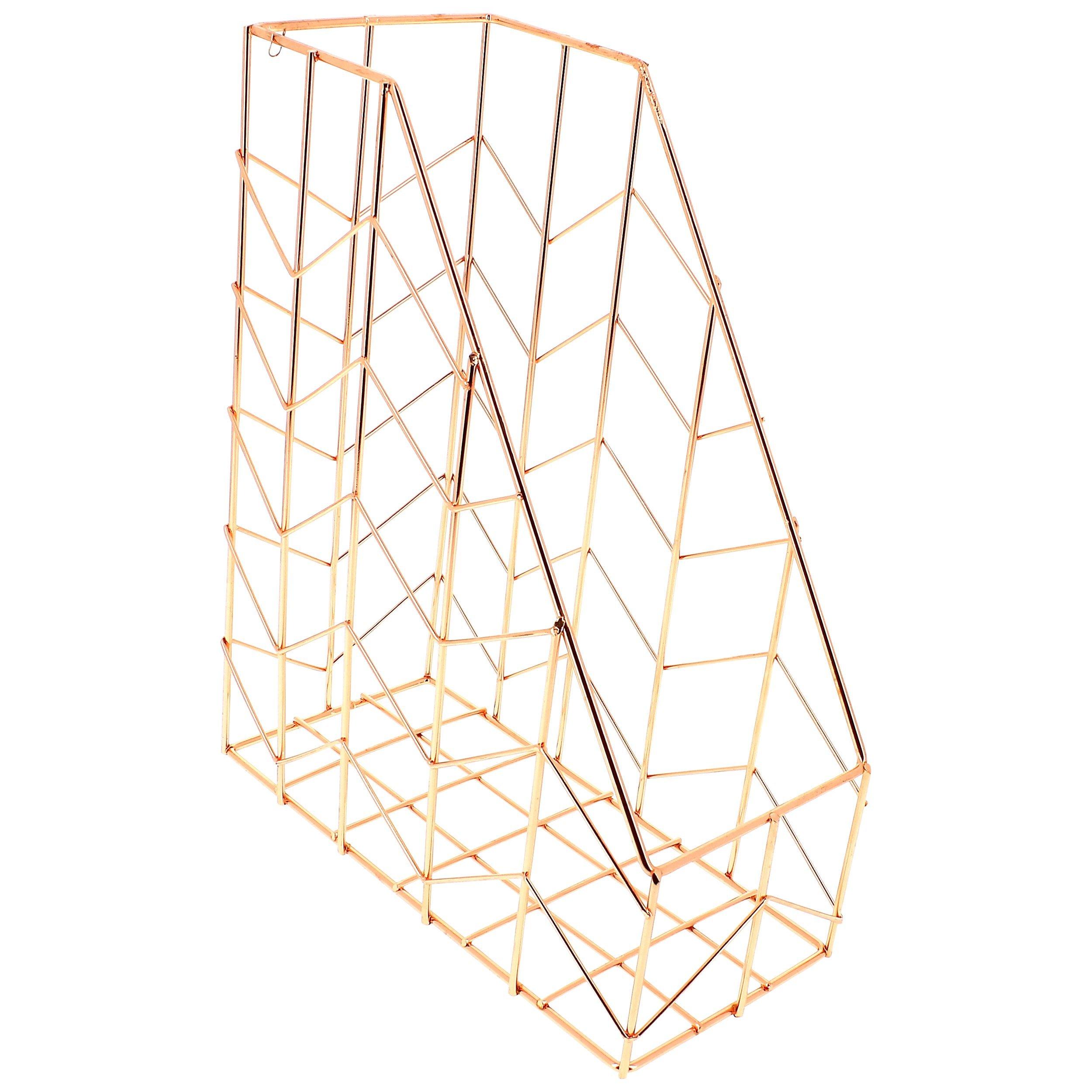 John Lewis & Partners Rose Gold Magazine File