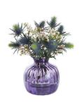 Dartington Crystal Cushion Small Posy Vase, H13cm