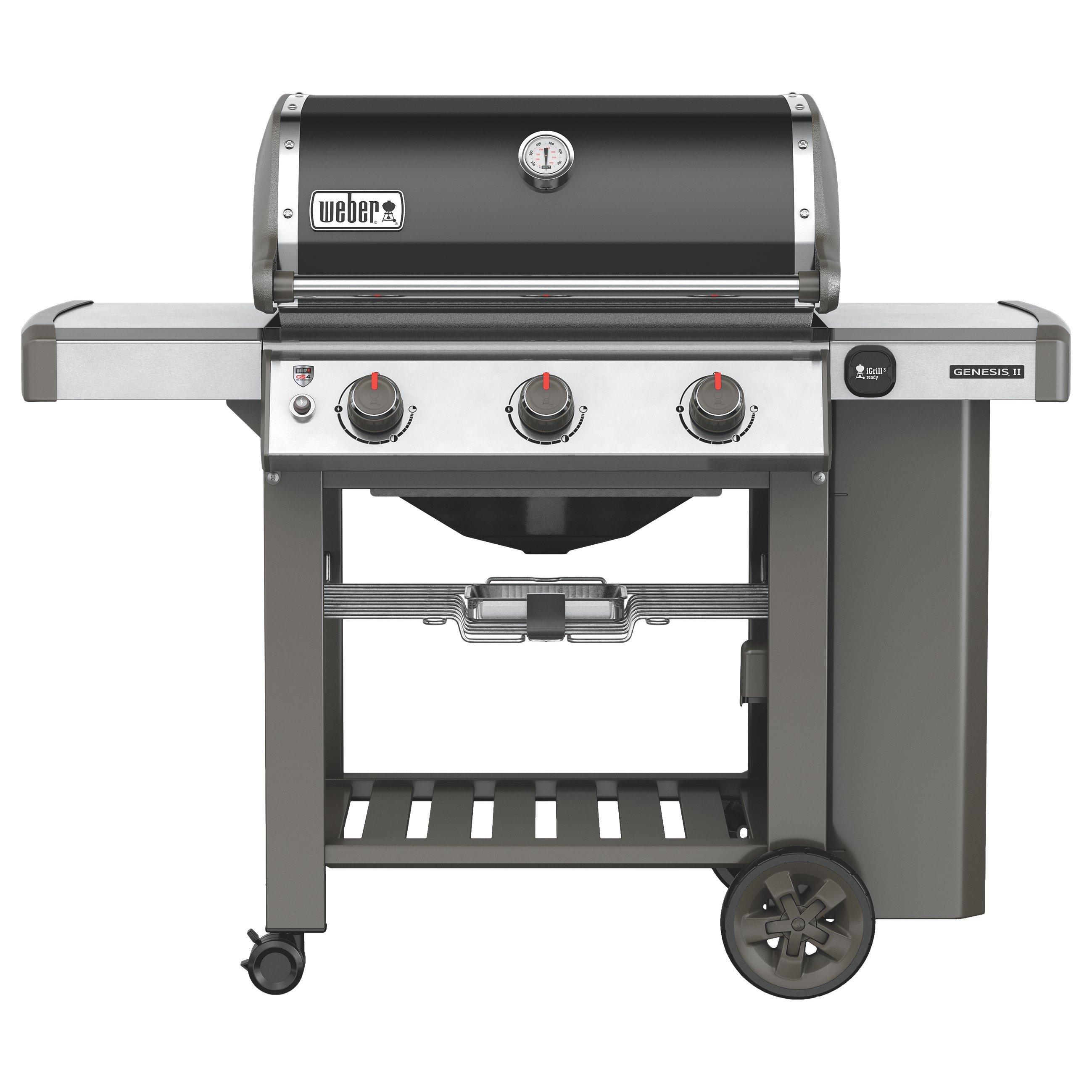 Weber Genesis II E 310 3 Burner Gas BBQ Black