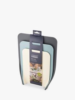 Joseph Joseph Nest Plastic Chopping Boards, Opal, Set of 3