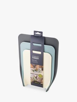 Joseph Joseph Nest Plastic Chopping Boards, Opal, Set of 3, Multi