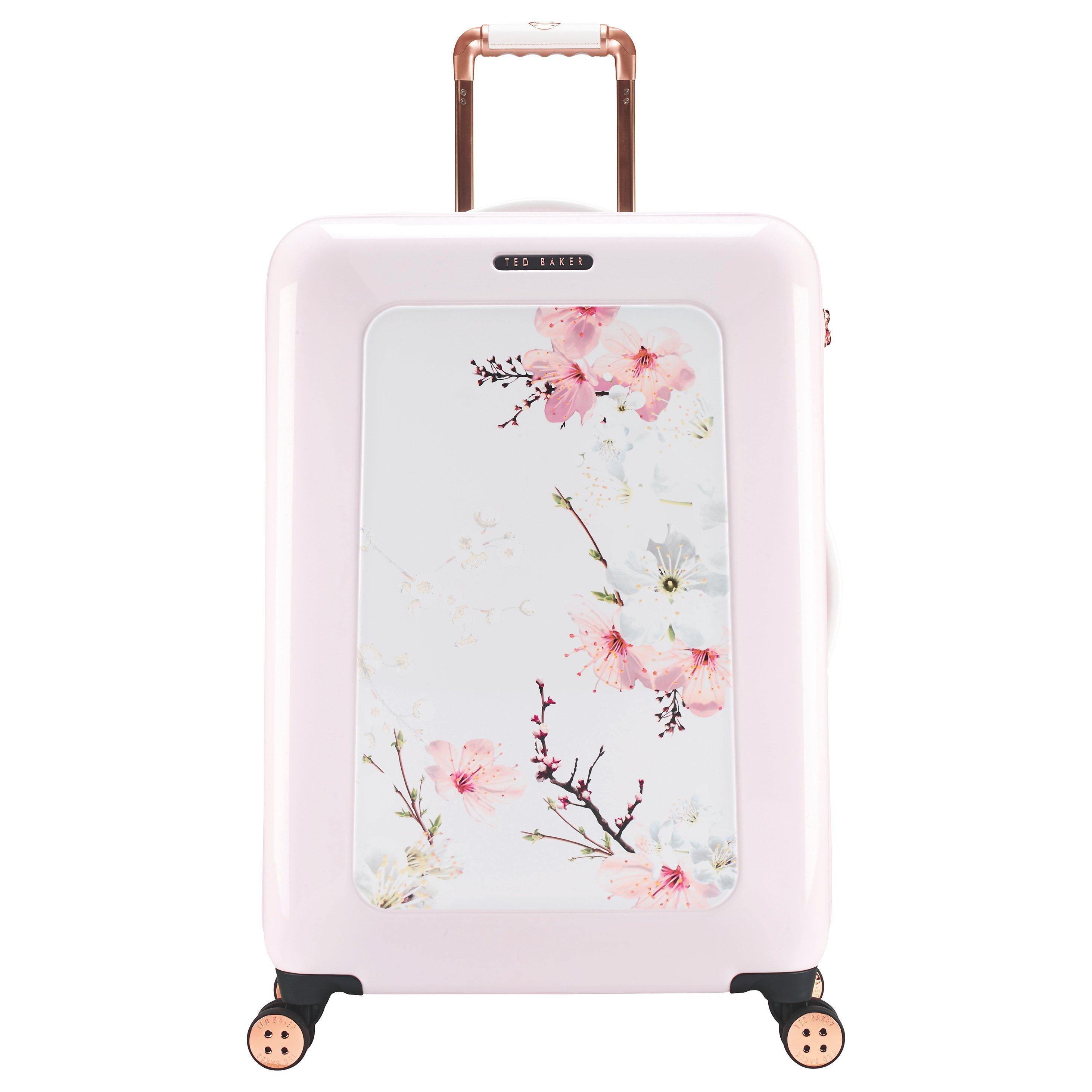 Ted Baker Oriental Blossom 69cm 4 Wheel Suitcase Pink