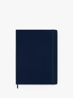 Moleskine Extra Large Hard Cover Ruled Notebook - view 2, Sapphire