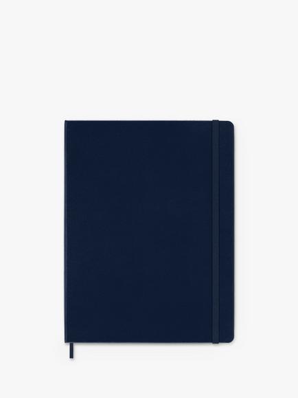 Moleskine Extra Large Hard Cover Ruled Notebook - view 2, Sapphire