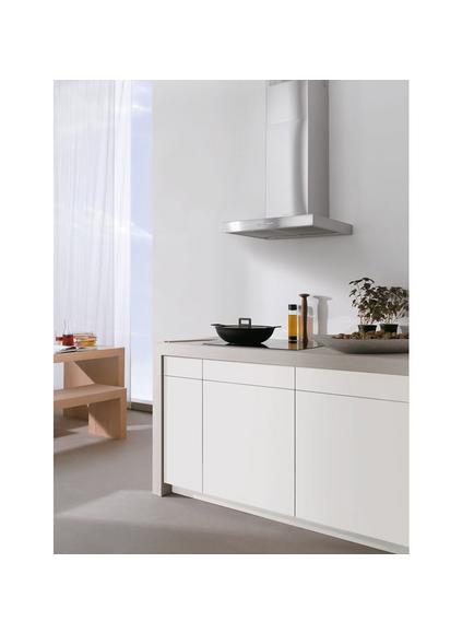 Miele DAPUR68W Chimney Cooker Hood, Stainless Steel - view 2, Stainless Steel