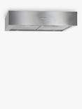 Miele DA1260 Built-Under Cooker Hood, Stainless Steel