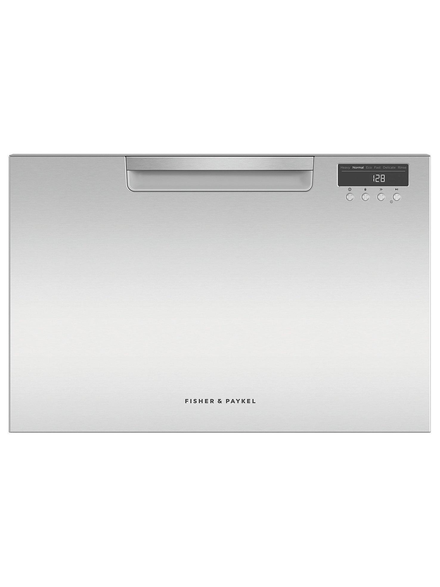 Fisher & Paykel DD60SAHX9 Single DishDrawer Integrated Dishwasher, Stainless Steel