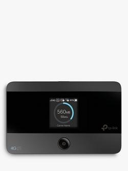 TP-Link M7350 4G LTE Mobile Wi-Fi Router, Black