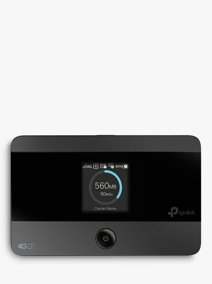TP-Link M7350 4G LTE Mobile Wi-Fi Router, Black
