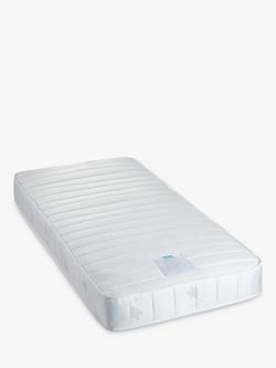 John Lewis 15cm Deep Pocket Spring Water Resistant Kids' Mattress, Medium, Single, White