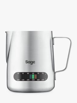 Sage BES003UK The Temp Control Milk Jug, Stainless Steel