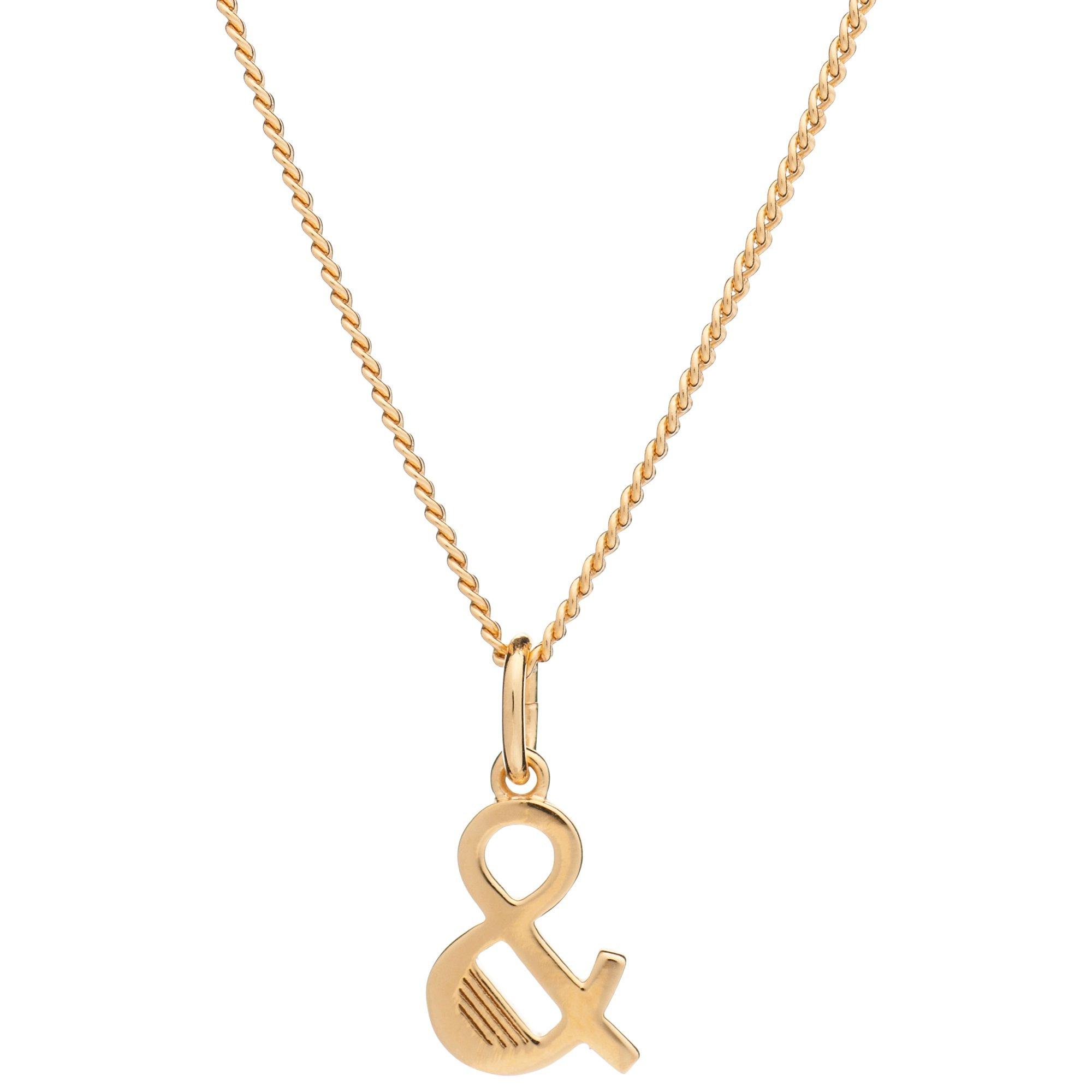 Rachel Jackson London Initial Pendant Necklace