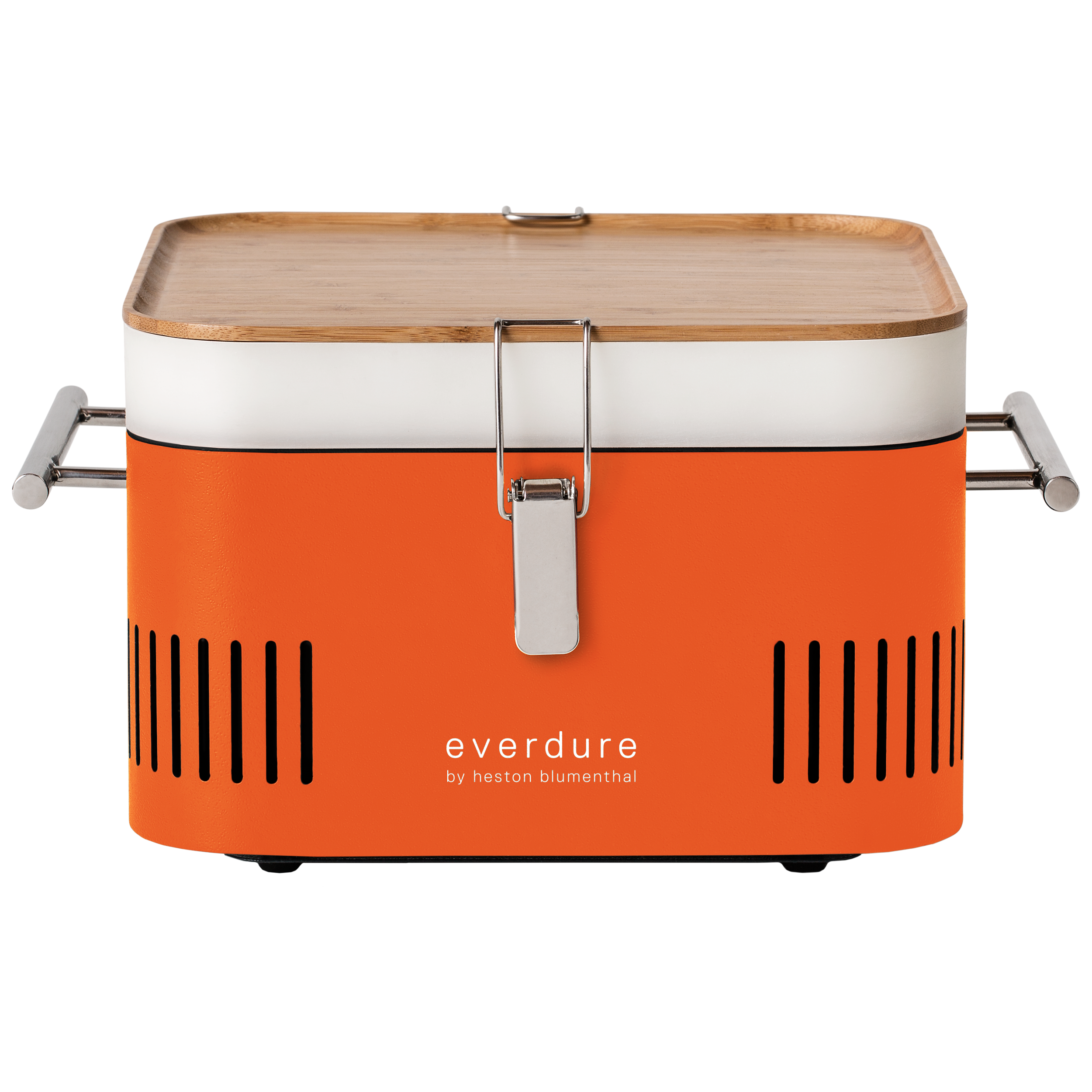 everdure by heston blumenthal CUBE Portable Charcoal BBQ, Orange