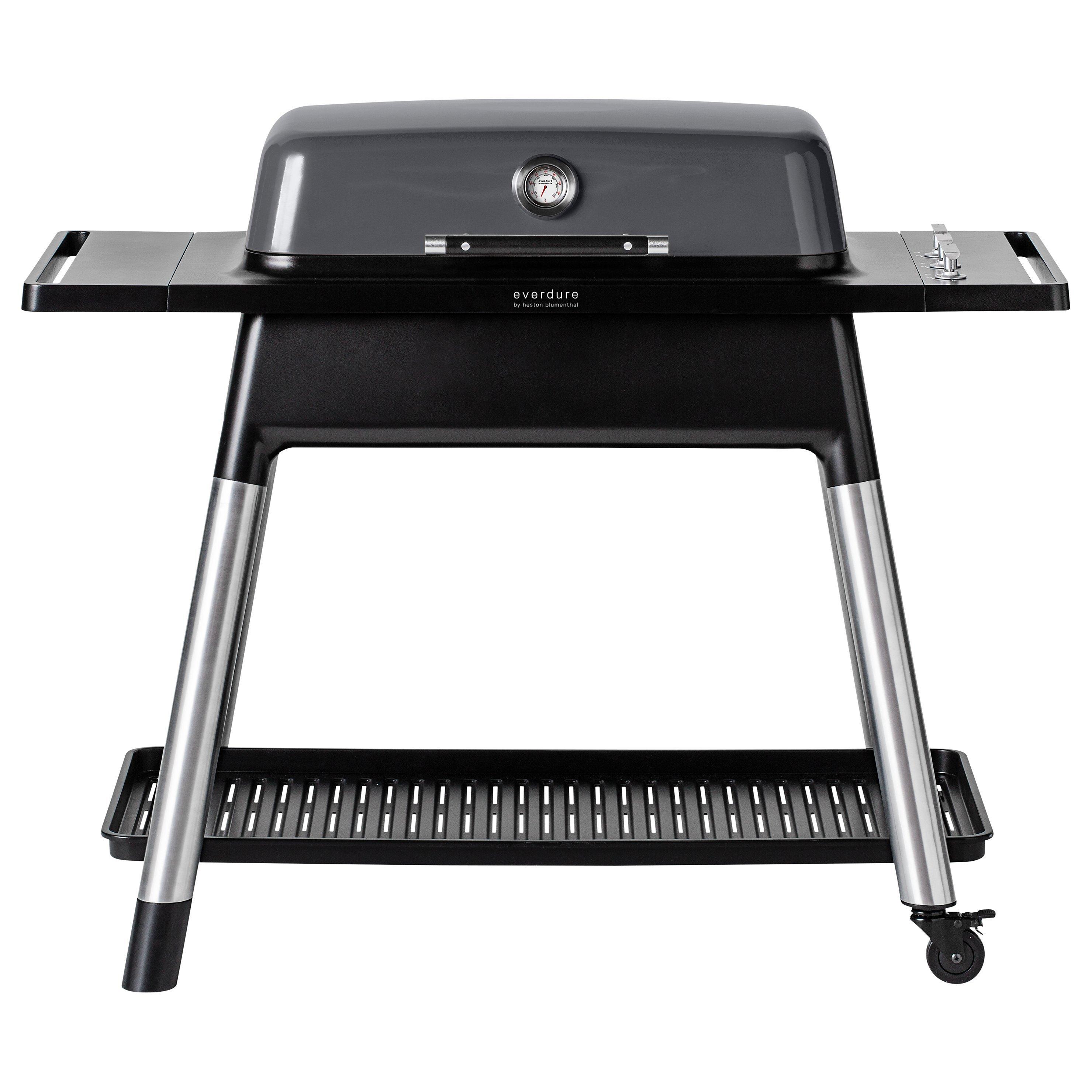 Everdure By Heston Blumenthal FURNACE 3 Burner Gas BBQ, Graphite