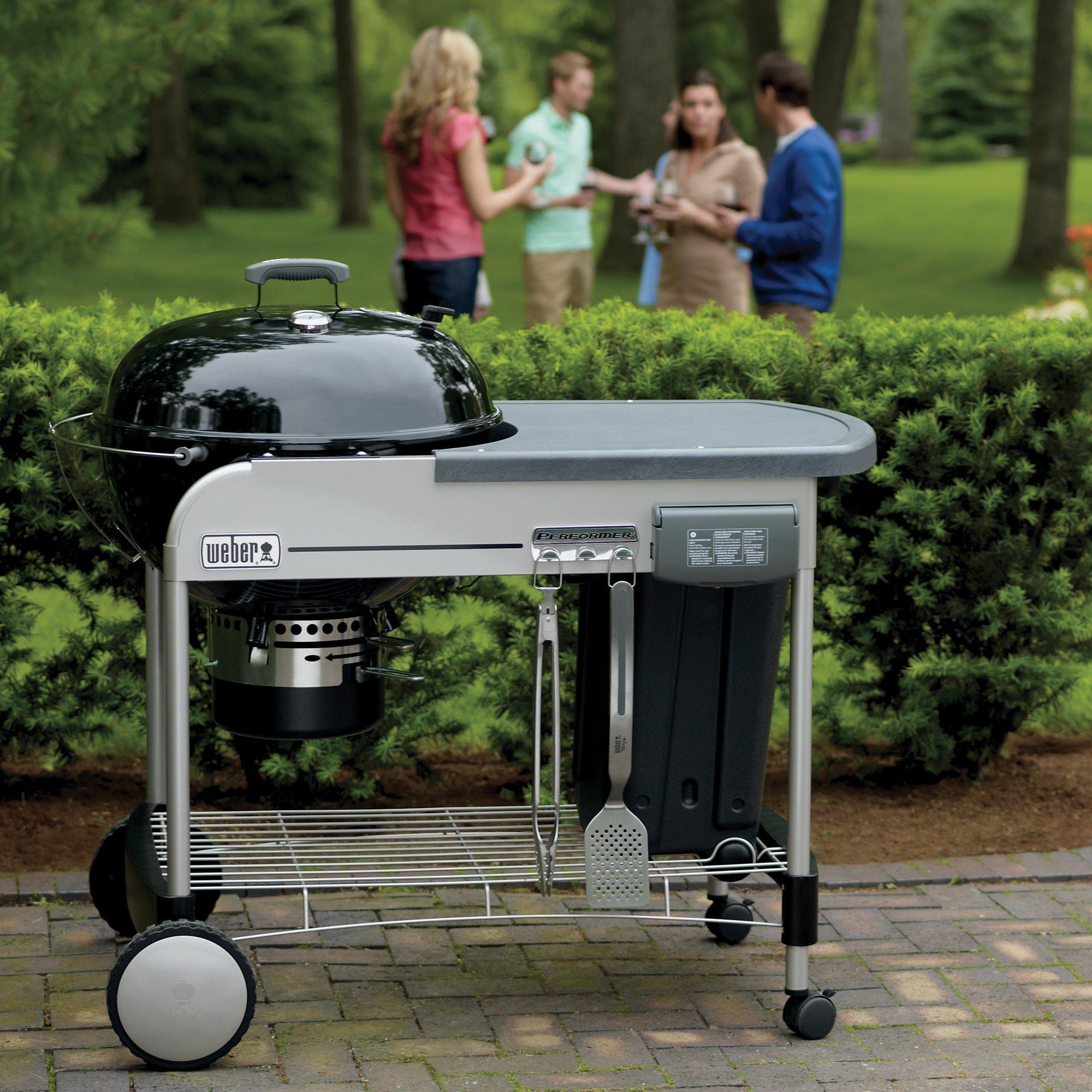 Weber Performer Deluxe Charcoal BBQ Black