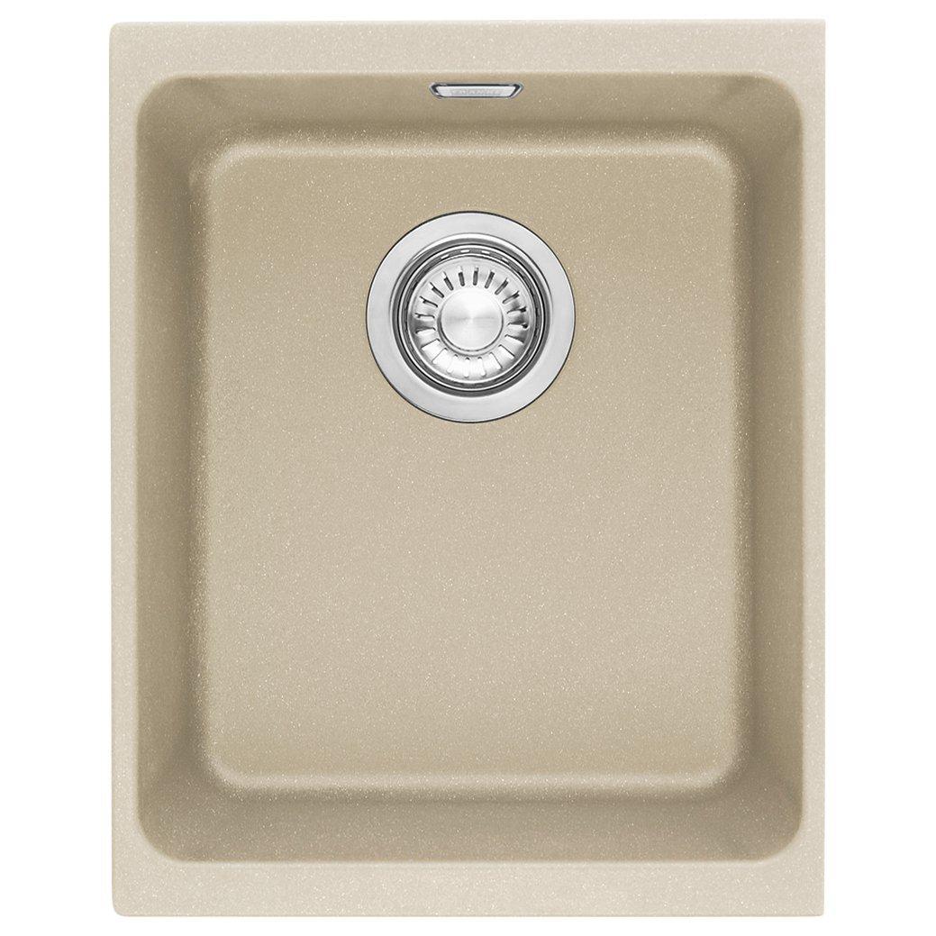 Franke Kubus KBG 110 34 Single Bowl Undermounted Composite Granite Kitchen Sink