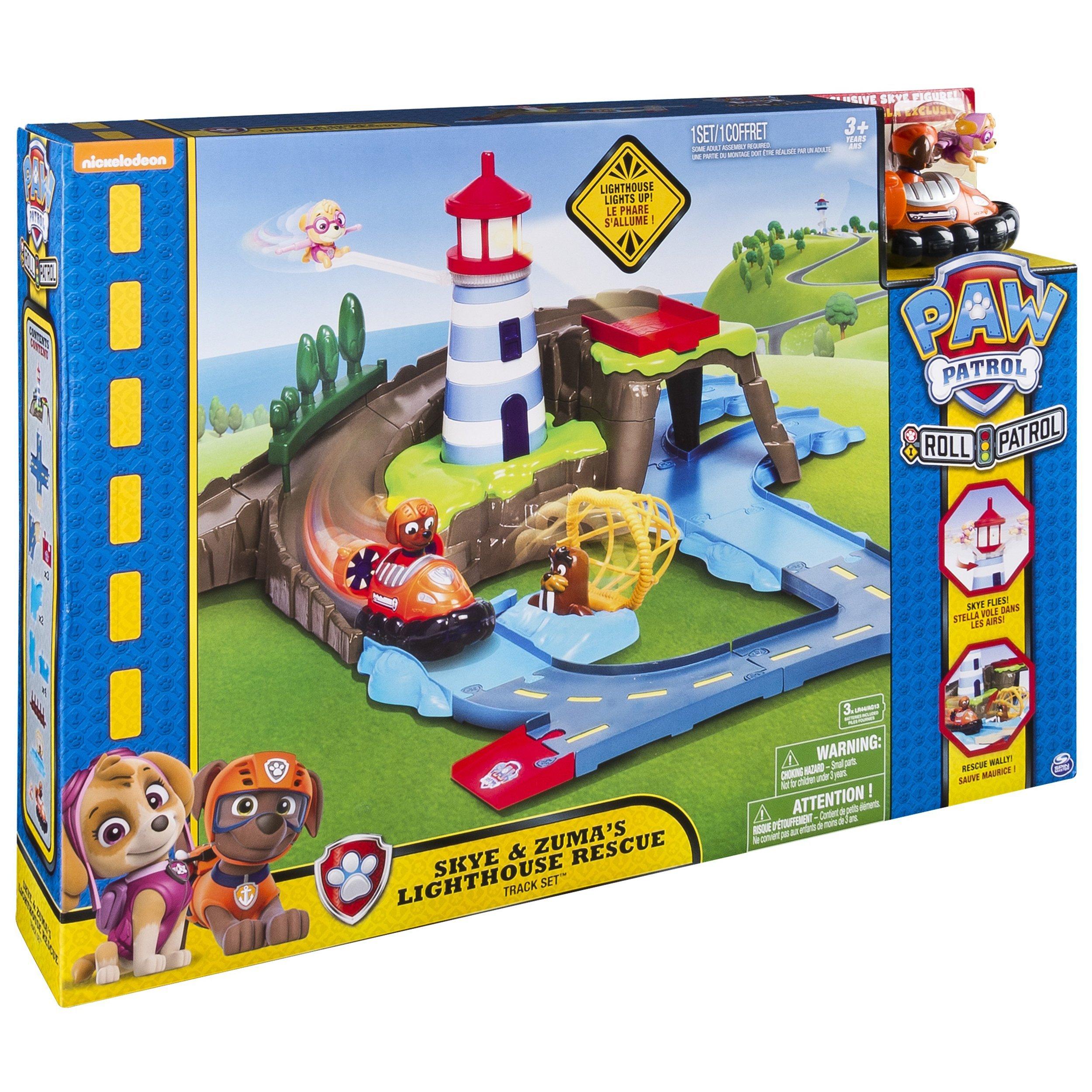 Paw Patrol Skye Zuma s Lighthouse Rescue Track Set