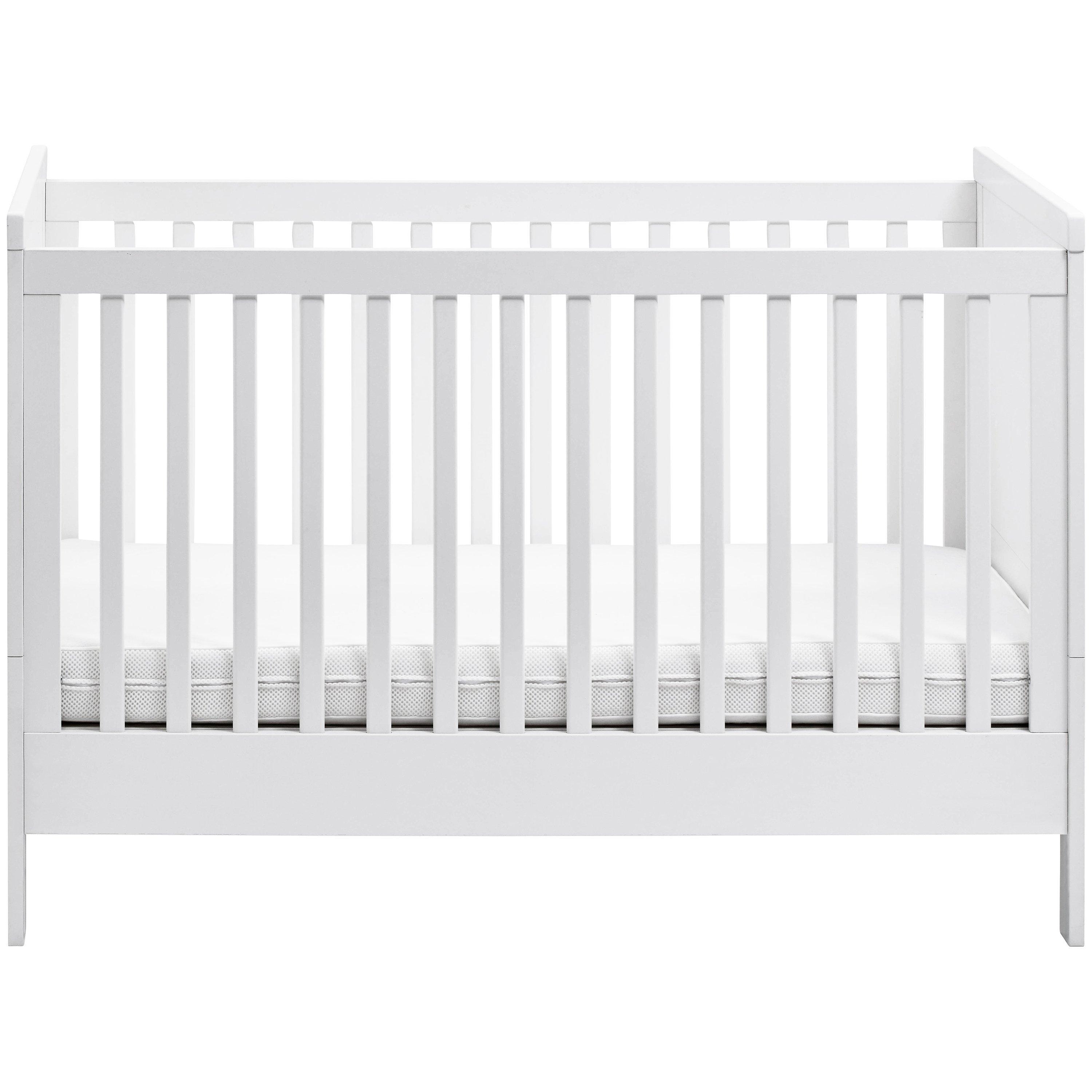 Silver Cross Soho Cotbed White