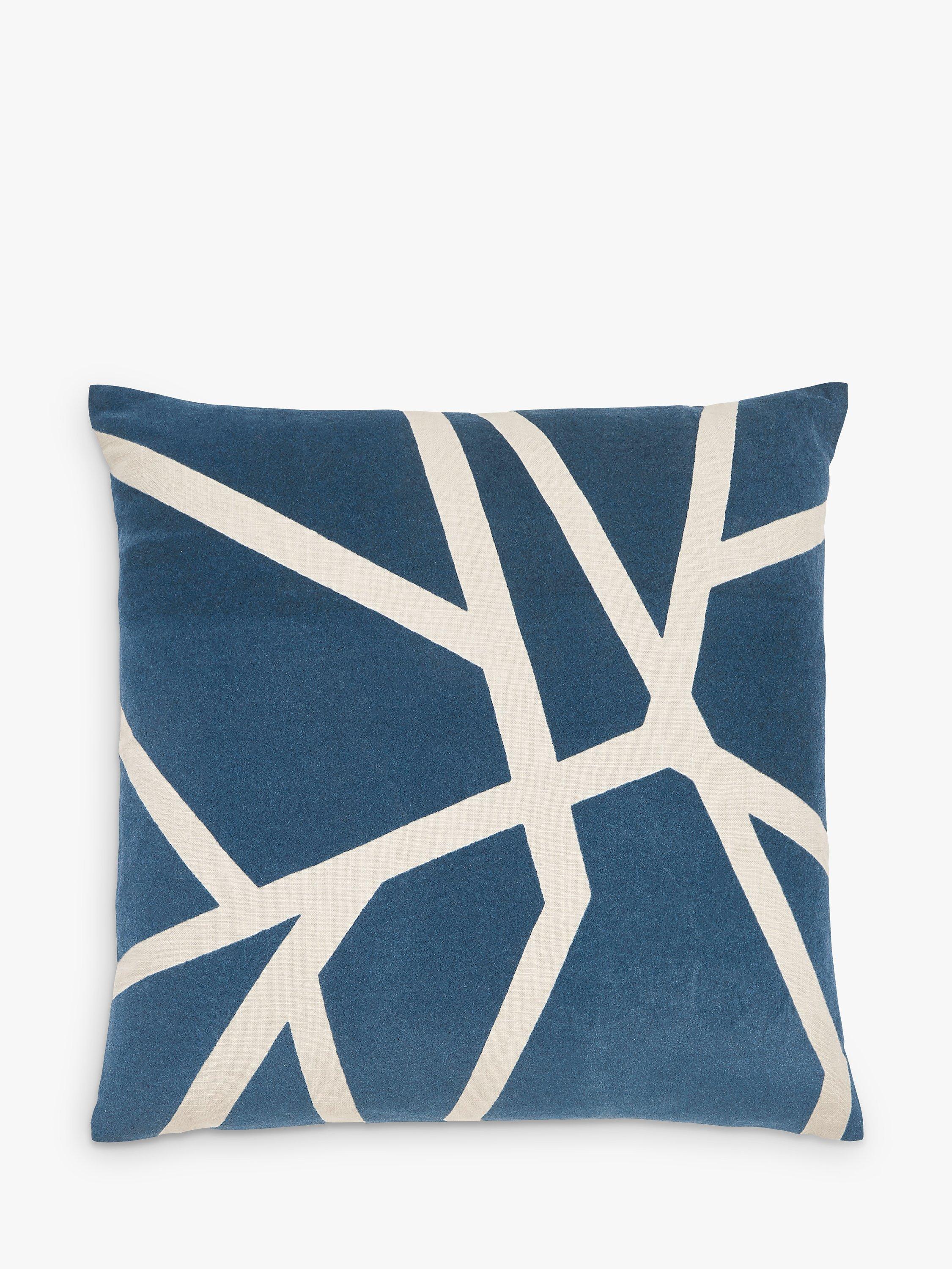 Harlequin Momentum Sumi Cushion, Blue