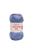 Sirdar Cotton DK Yarn, 100g, Mediterranean Blue