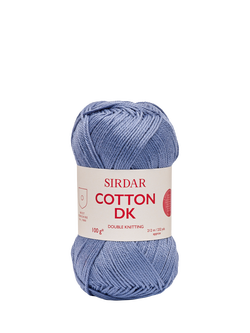 Sirdar Cotton DK Yarn, 100g, Mediterranean Blue