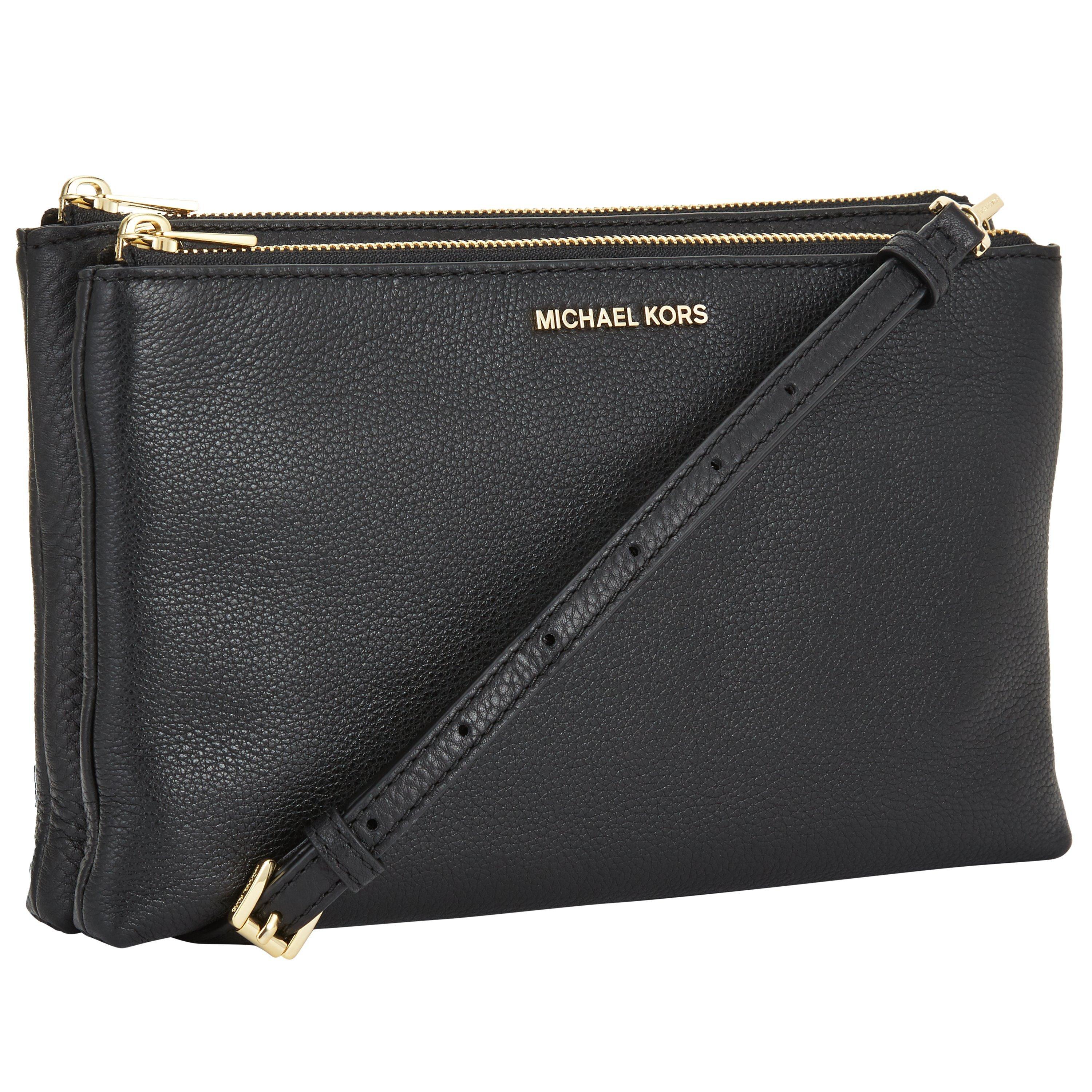 Michael michael kors adele leather crossbody best sale