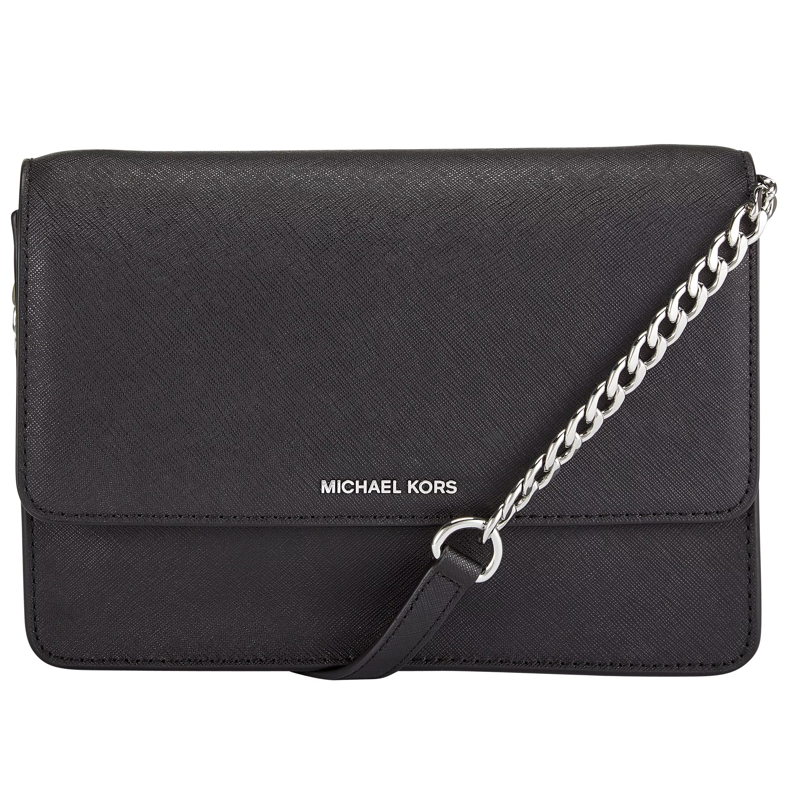 MICHAEL KORS Daniela Small Leather Chain Crossbody Black purchases