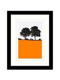 John Lewis Jacky Al-Samarraie Ballo Forest Perth Framed Print, 44 x 34cm