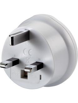Go Travel US-UK Adaptor - view 2, White