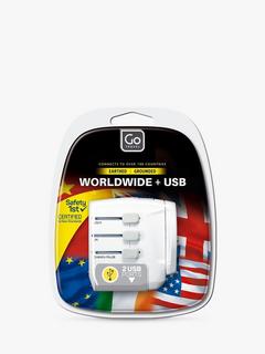 Go Travel Worldwide & USB Travel Adaptor