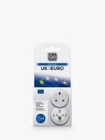 Go Travel UK-EU Adaptor