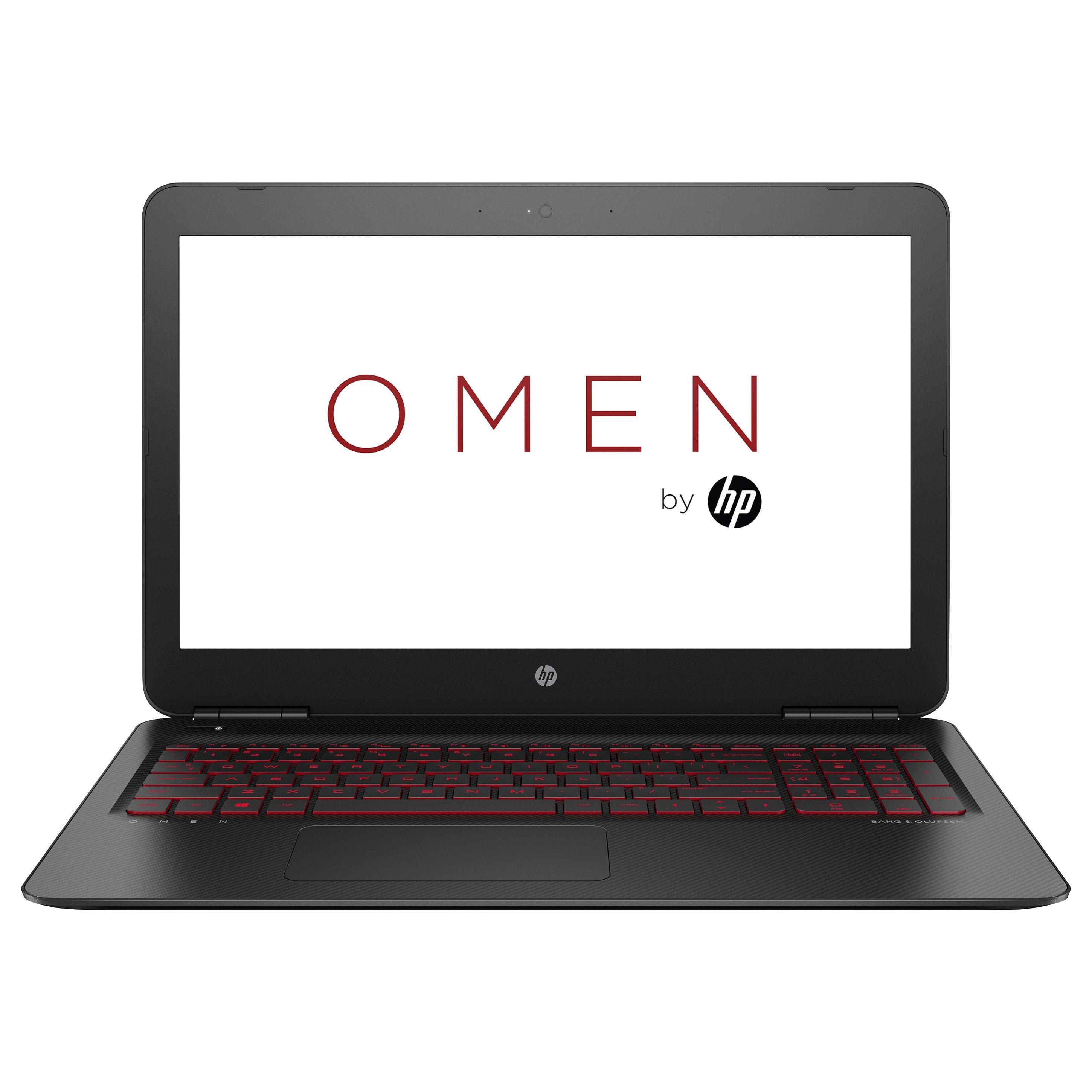 HP OMEN 15-ax205na Gaming Laptop, Intel Core i7, 8GB RAM, 1TB HDD + 128GB SSD, NVIDIA GTX 1050, 15.6" Full HD