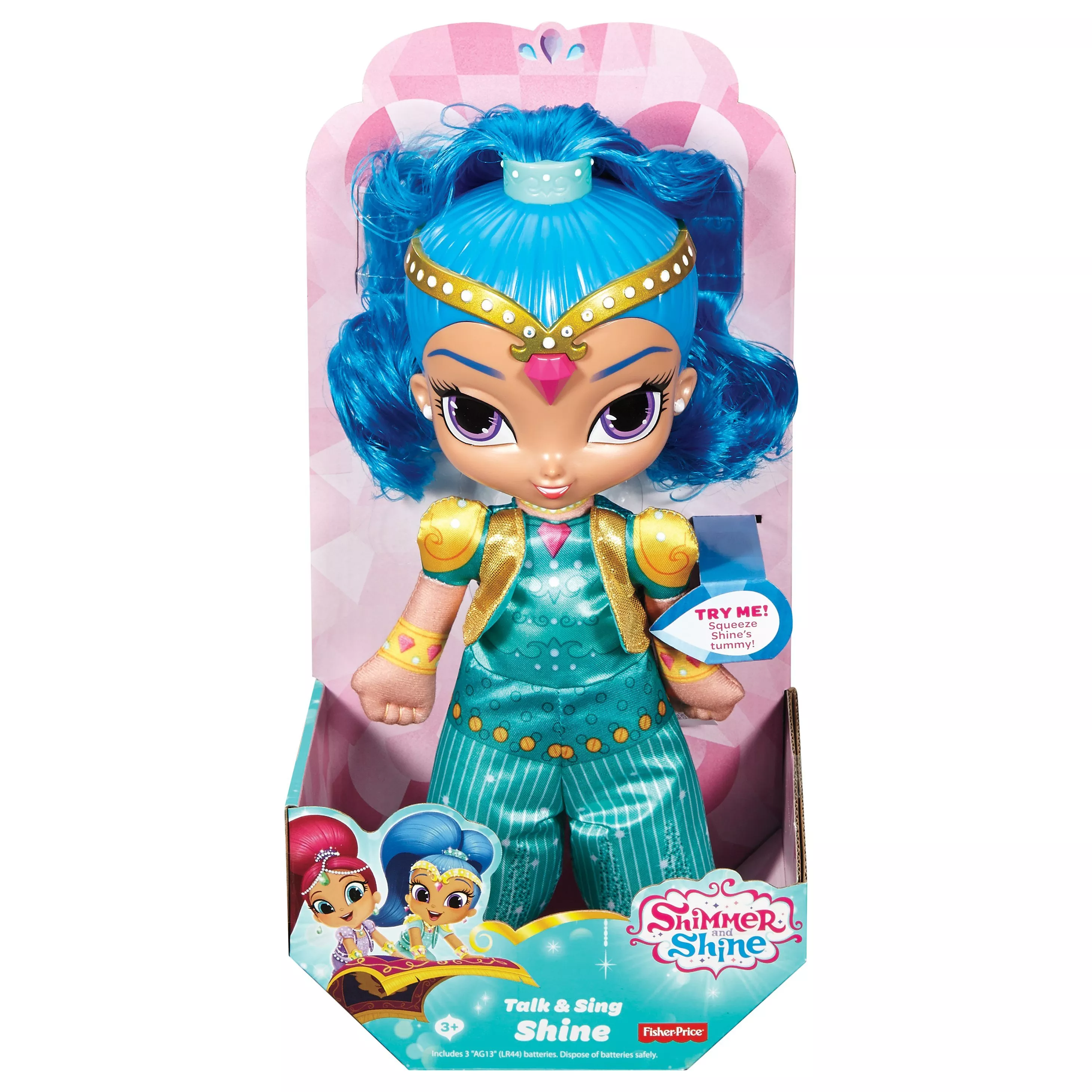 Shimmer and Shine Talk Sing Shine Doll