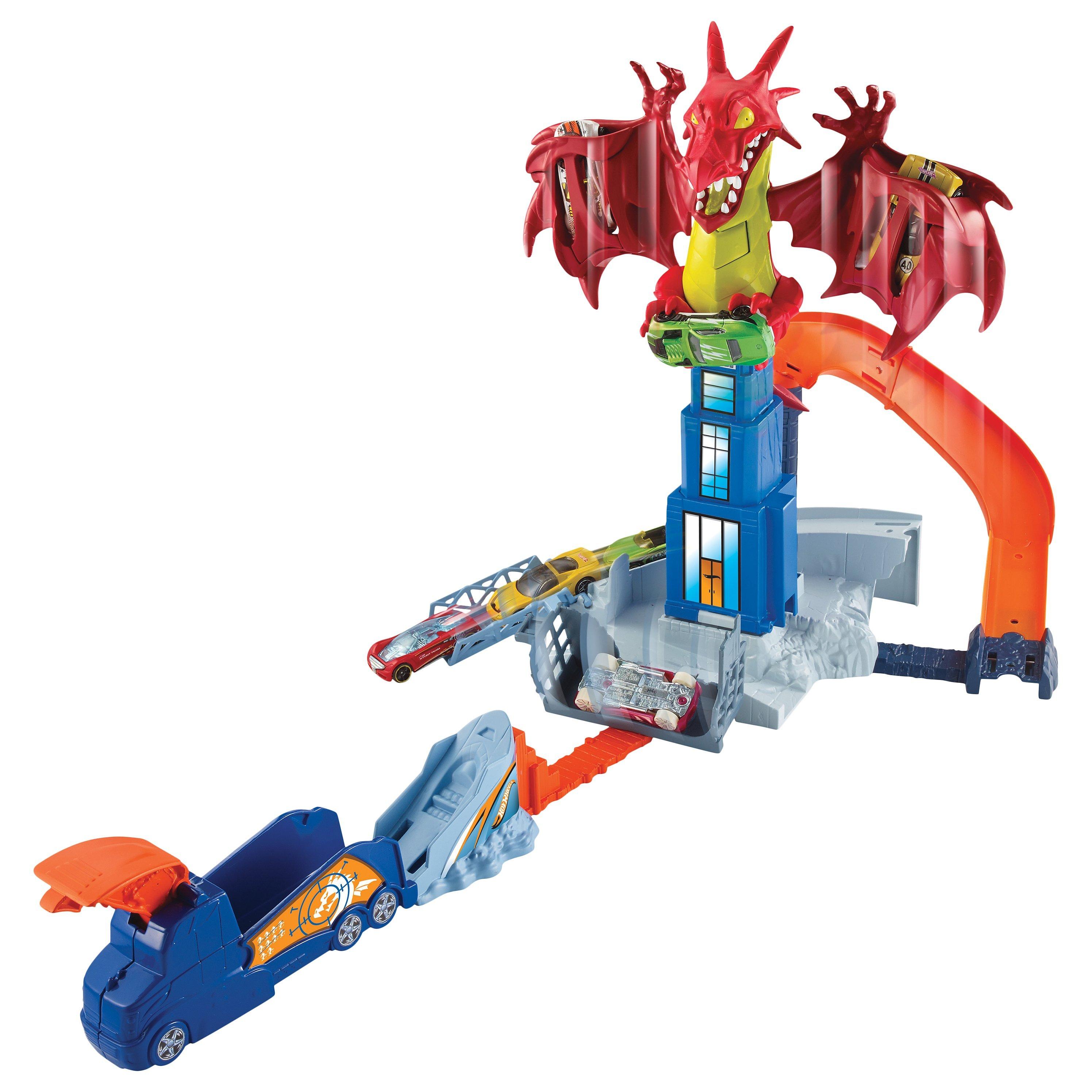 Hot Wheels Dragon Blast Play Set