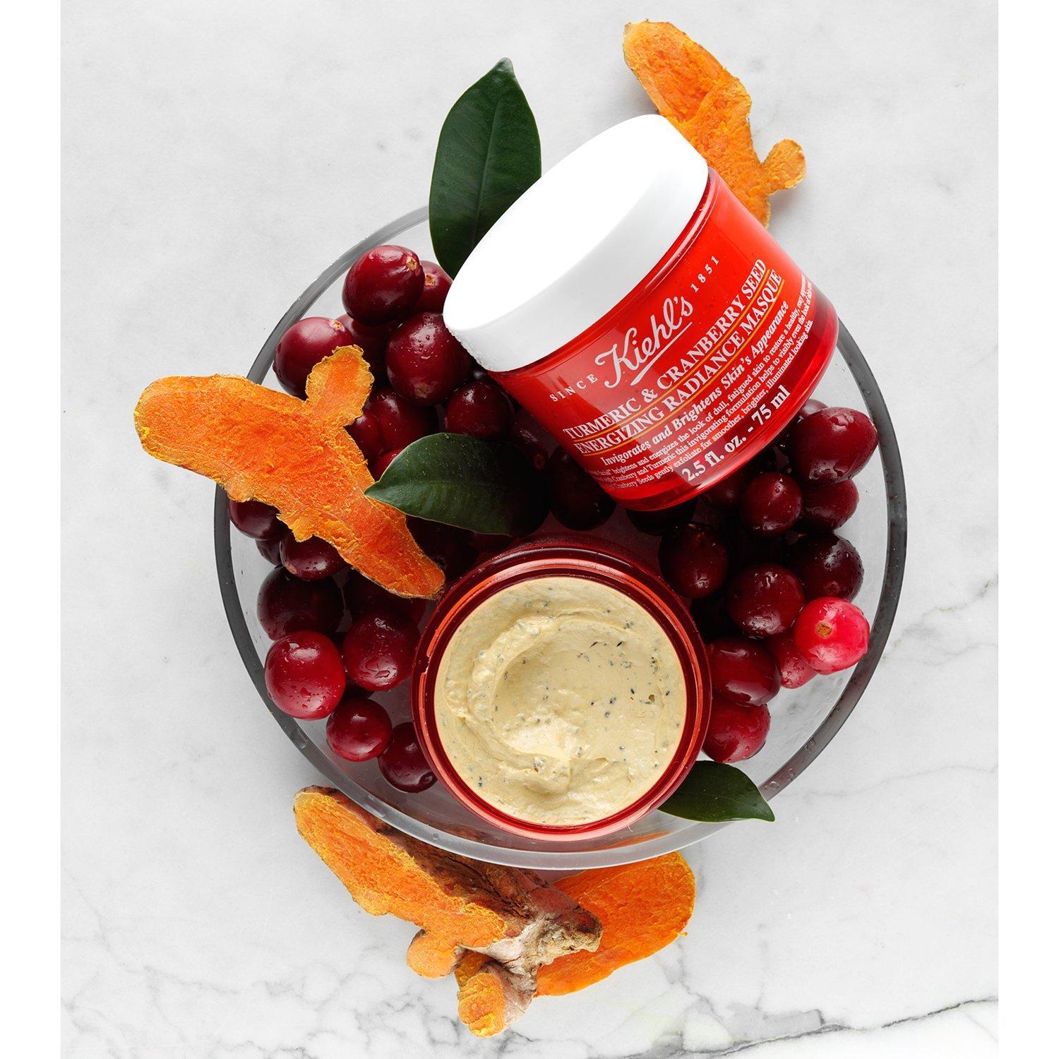 Product image 5 of 5, which shows Kiehl's Turmeric & Cranberry Seed Energising Radiance Masque, 100ml