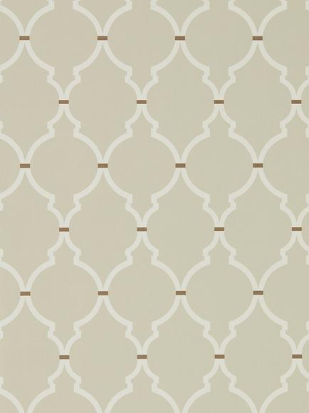 Sanderson Empire Trellis Wallpaper, Dart216337