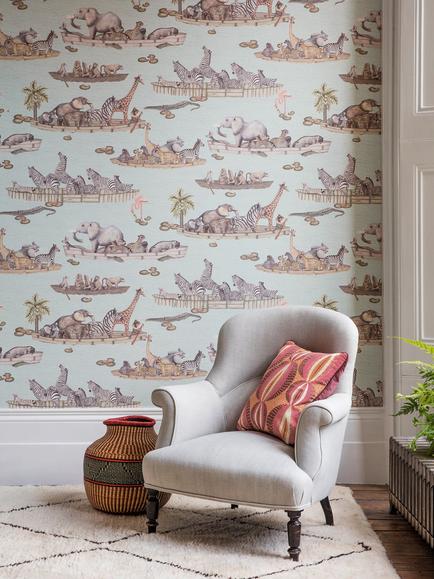 Cole & Son Zambezi Wallpaper - view 2, 109/14063