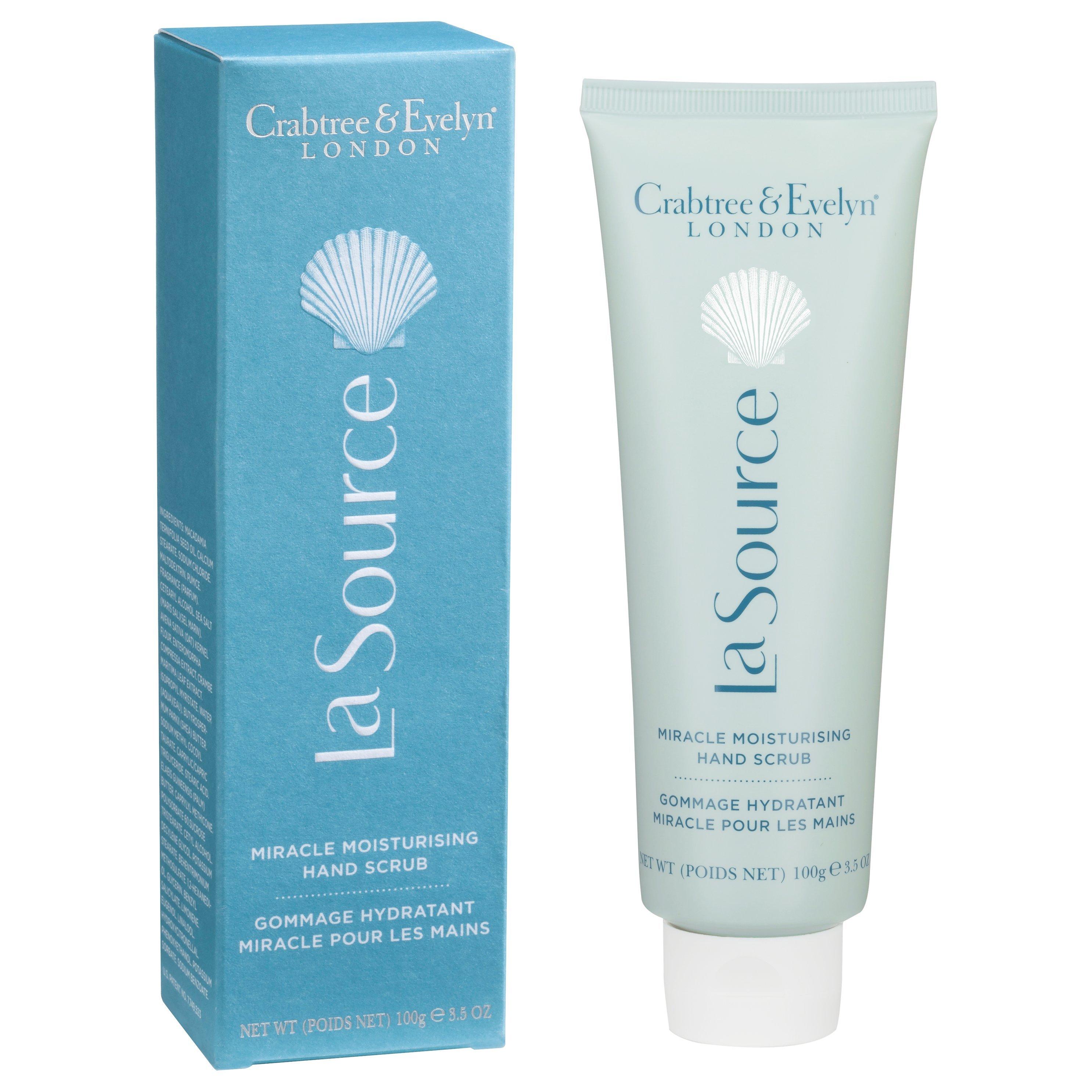 Crabtree & Evelyn La Source Miracle Moisturising Hand Scrub, 100g