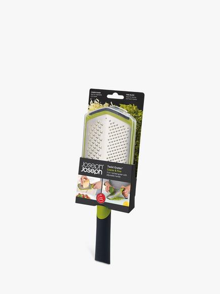 Joseph Joseph Twist Twin Blade Grater, Yellow