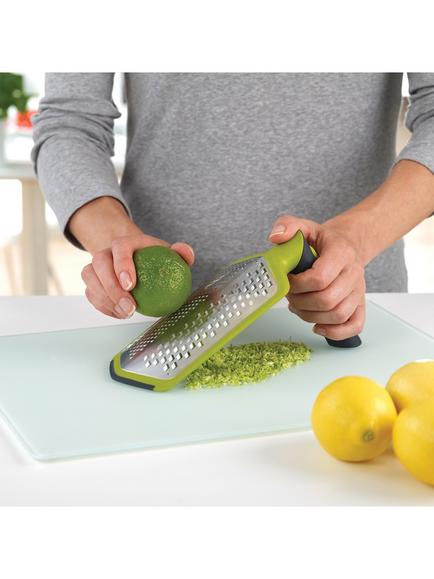 Joseph Joseph Twist Twin Blade Grater - view 2, Yellow
