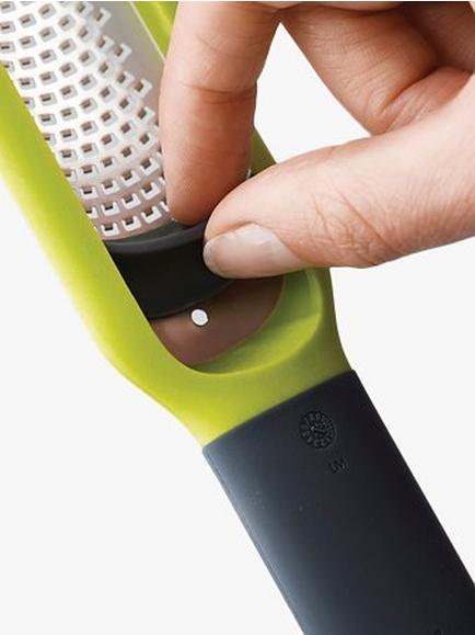 Joseph Joseph Handi Zest Multi Function Mini Grater - view 2, Green