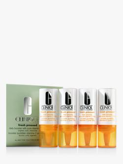 Clinique Fresh Pressed Daily Booster with Pure Vitamin C 10%, 4 x 8.5ml, 