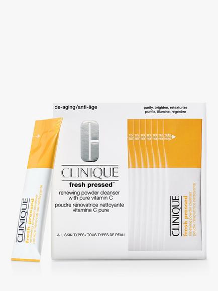 Clinique Fresh Pressed Renewing Powder Cleanser with Pure Vitamin C, 28 x 0.5g, 