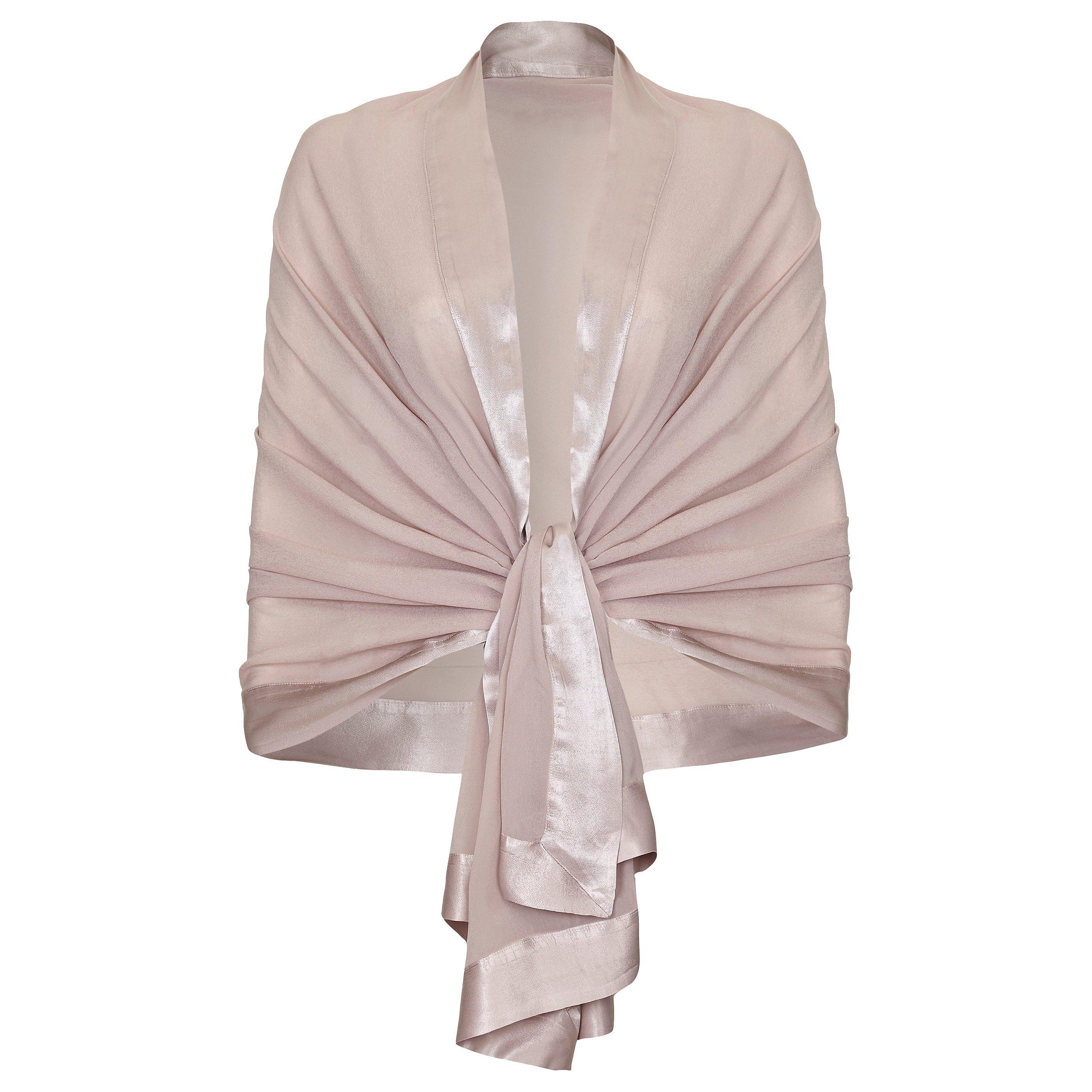 Product image 1 of 2, which shows Ghost Zara Shawl, Taupe
