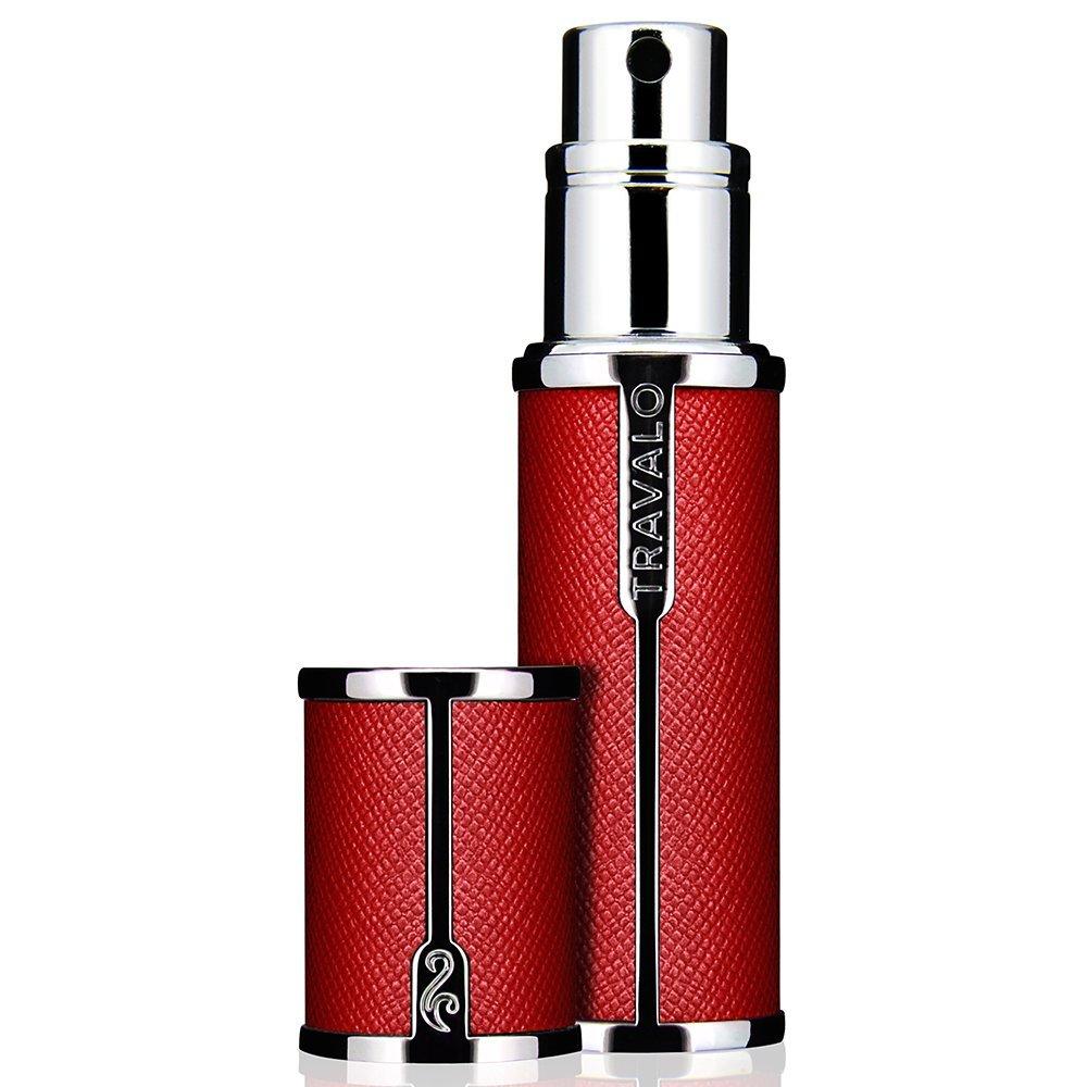 Product image 1 of 3, which shows Travalo Milano Refillable Perfume Atomiser Spray, Red