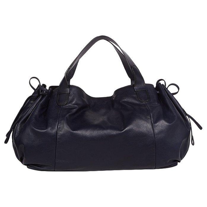 Gerard Darel Leather Le 24 Heures Bag, Blue