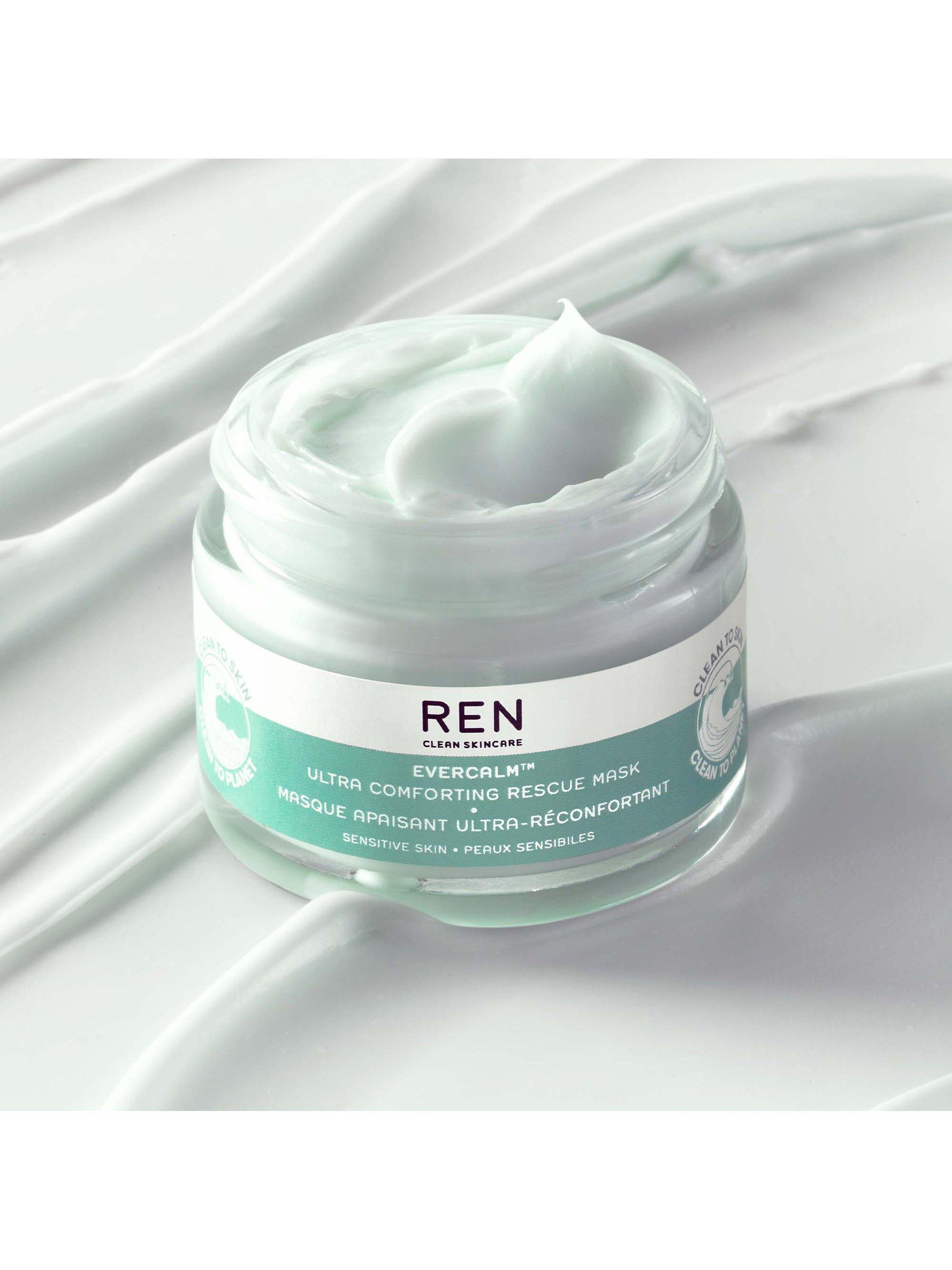 REN Clean Skincare Evercalm Ultra Comforting Rescue Mask, 50ml